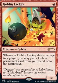 Goblin Lackey - Secret Lair
