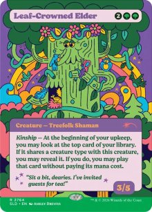 Leaf-Crowned Elder - Secret Lair