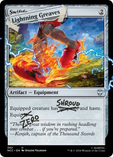 Lightning Greaves - Secret Lair