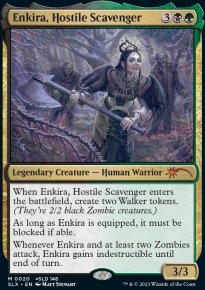Enkira, Hostile Scavenger - Universes Beyond Magic reprints