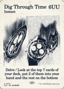 Dig Through Time 1 - Secret Lair x MSCHF: The Zeta Set