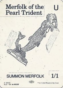 Merfolk of the Pearl Trident - Secret Lair x MSCHF: The Zeta Set