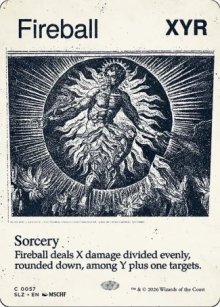 Fireball - Secret Lair x MSCHF: The Zeta Set