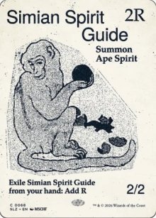 Simian Spirit Guide - Secret Lair x MSCHF: The Zeta Set