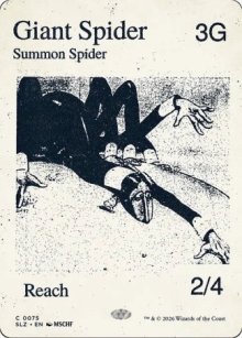 Giant Spider 1 - Secret Lair x MSCHF: The Zeta Set