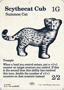 Scythecat Cub 1 - Secret Lair x MSCHF: The Zeta Set