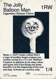 The Jolly Balloon Man - Secret Lair x MSCHF: The Zeta Set