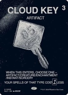 Cloud Key 2 - Secret Lair x MSCHF: The Zeta Set