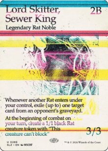 Lord Skitter, Sewer King - Secret Lair x MSCHF: The Zeta Set