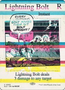 Lightning Bolt - Secret Lair x MSCHF: The Zeta Set