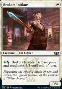 Brokers Initiate - Streets of New Capenna