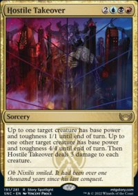 Hostile Takeover 1 - Streets of New Capenna