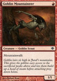 Goblin Mountaineer - Shards of Alara