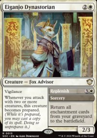Eiganjo Dynastorian 1 - Secrets of Strixhaven Commander Decks