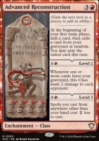 Advanced Reconstruction - Secrets of Strixhaven Commander Decks