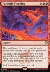 Furygale Flocking - Secrets of Strixhaven Commander Decks