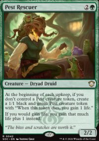 Pest Rescuer - Secrets of Strixhaven Commander Decks