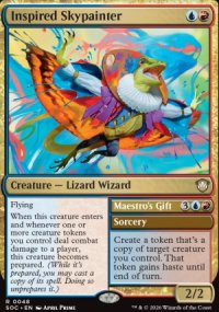 Inspired Skypainter - Secrets of Strixhaven Commander Decks