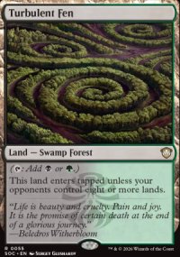 Turbulent Fen - Secrets of Strixhaven Commander Decks