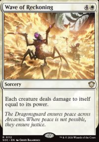 Wave of Reckoning - Secrets of Strixhaven Commander Decks