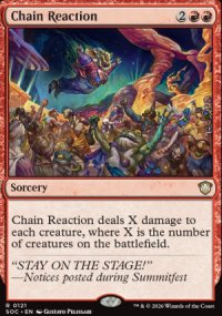 Chain Reaction - Secrets of Strixhaven Commander Decks