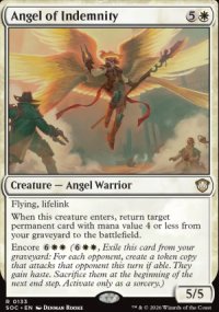 Angel of Indemnity - Secrets of Strixhaven Commander Decks
