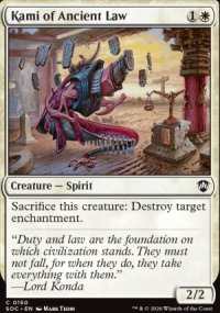 Kami of Ancient Law - Secrets of Strixhaven Commander Decks