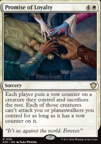 Promise of Loyalty - Secrets of Strixhaven Commander Decks