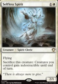 Selfless Spirit - Secrets of Strixhaven Commander Decks