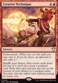Creative Technique - Secrets of Strixhaven Commander Decks
