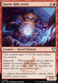 Storm-Kiln Artist - Secrets of Strixhaven Commander Decks