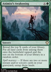 Animist's Awakening - Secrets of Strixhaven Commander Decks