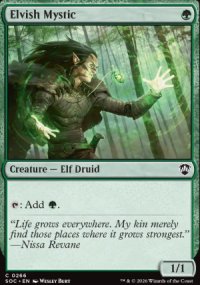 Elvish Mystic - Secrets of Strixhaven Commander Decks