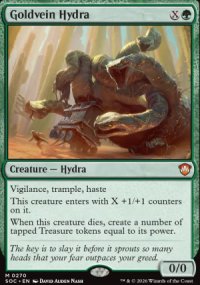 Goldvein Hydra - Secrets of Strixhaven Commander Decks
