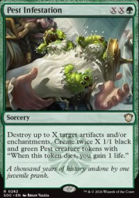 Pest Infestation - Secrets of Strixhaven Commander Decks