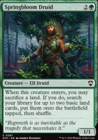Springbloom Druid - Secrets of Strixhaven Commander Decks