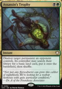 Assassin's Trophy - Secrets of Strixhaven Commander Decks