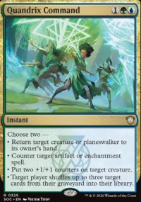 Quandrix Command - Secrets of Strixhaven Commander Decks