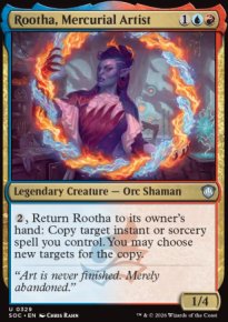 Rootha, Mercurial Artist - Secrets of Strixhaven Commander Decks
