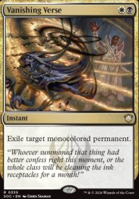 Vanishing Verse - Secrets of Strixhaven Commander Decks