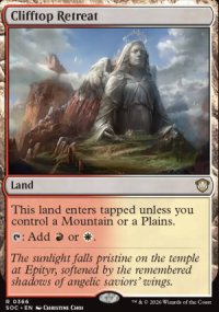 Clifftop Retreat - Secrets of Strixhaven Commander Decks