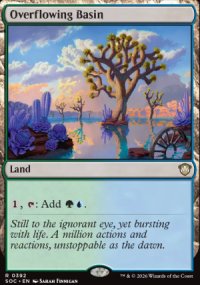 Overflowing Basin - Secrets of Strixhaven Commander Decks
