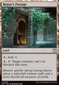 Rogue's Passage - Secrets of Strixhaven Commander Decks