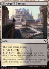 Silverquill Campus - Secrets of Strixhaven Commander Decks