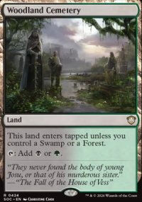 Woodland Cemetery - Secrets of Strixhaven Commander Decks