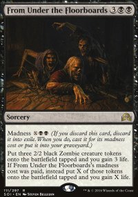 From Under the Floorboards - Shadows over Innistrad