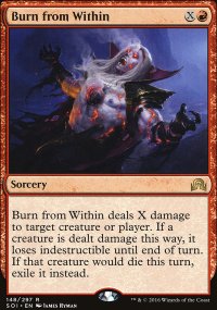Burn from Within - Shadows over Innistrad