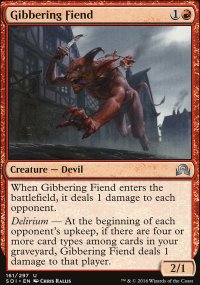 Gibbering Fiend - Shadows over Innistrad