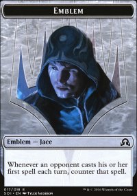 Emblem Jace, Unraveler of Secrets - Shadows over Innistrad