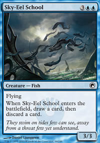 Sky-Eel School - Scars of Mirrodin